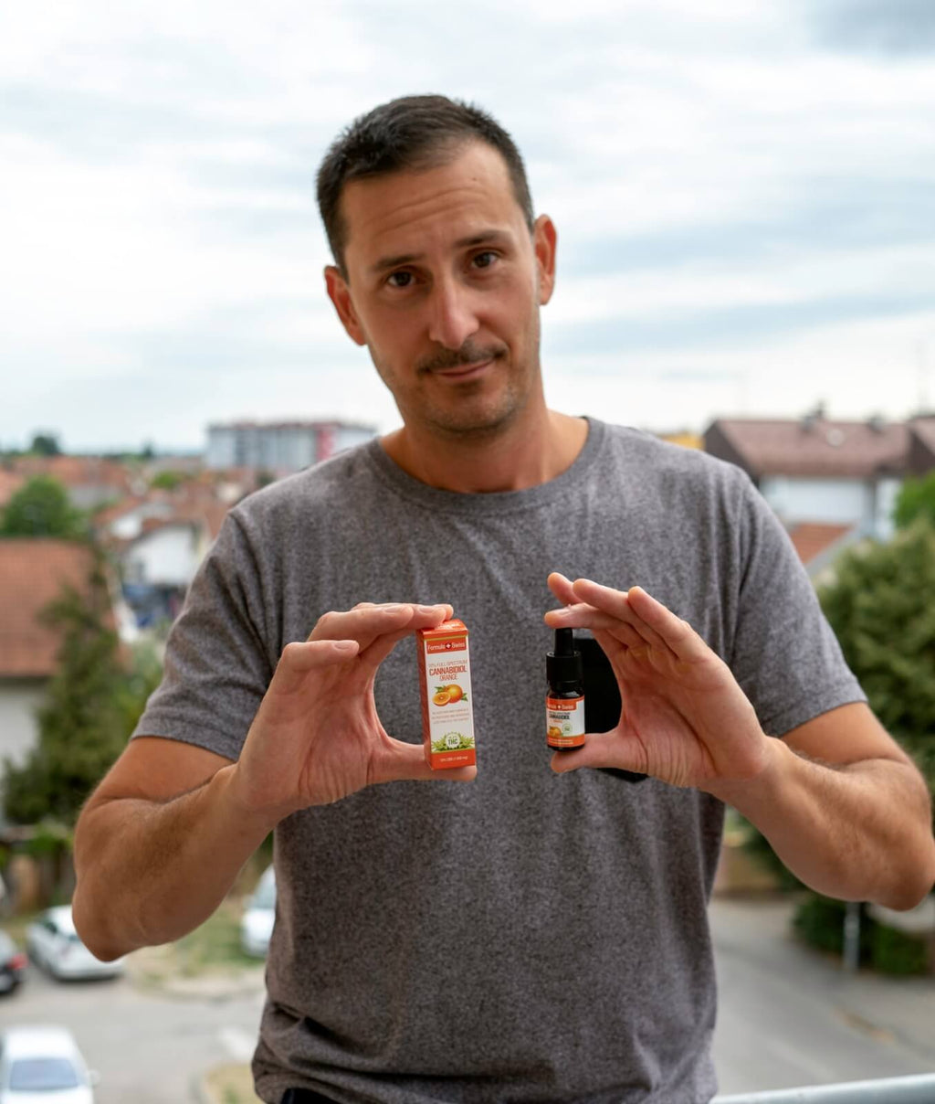 Formula Swiss økologisk CBD olie i appelsinolie