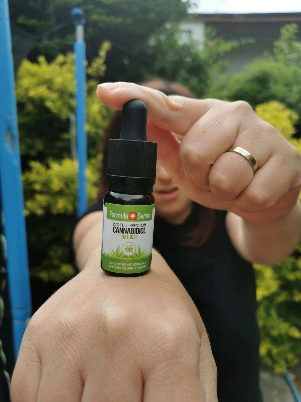 Formula Swiss økologisk CBD olie i naturlig olie