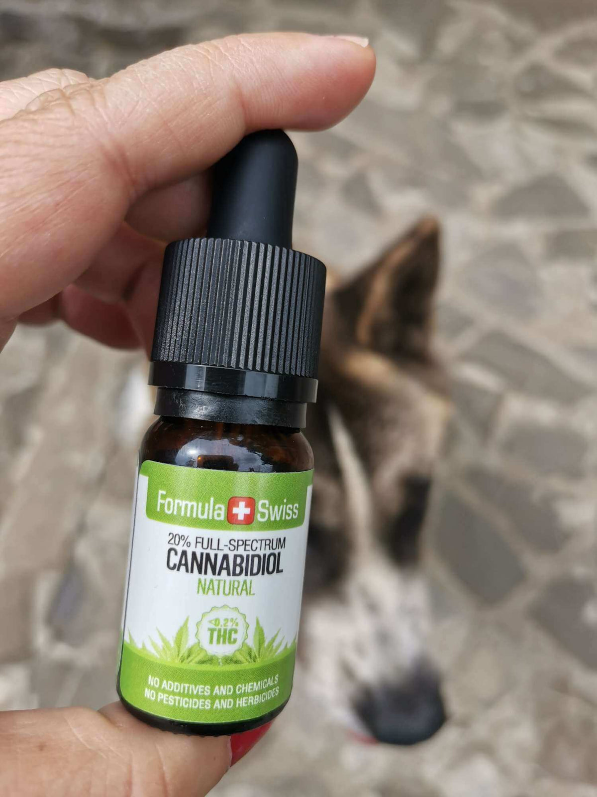 Formula Swiss økologisk CBD olie i naturlig olie